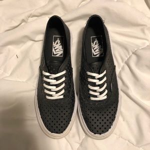 perf stars authentic slim vans